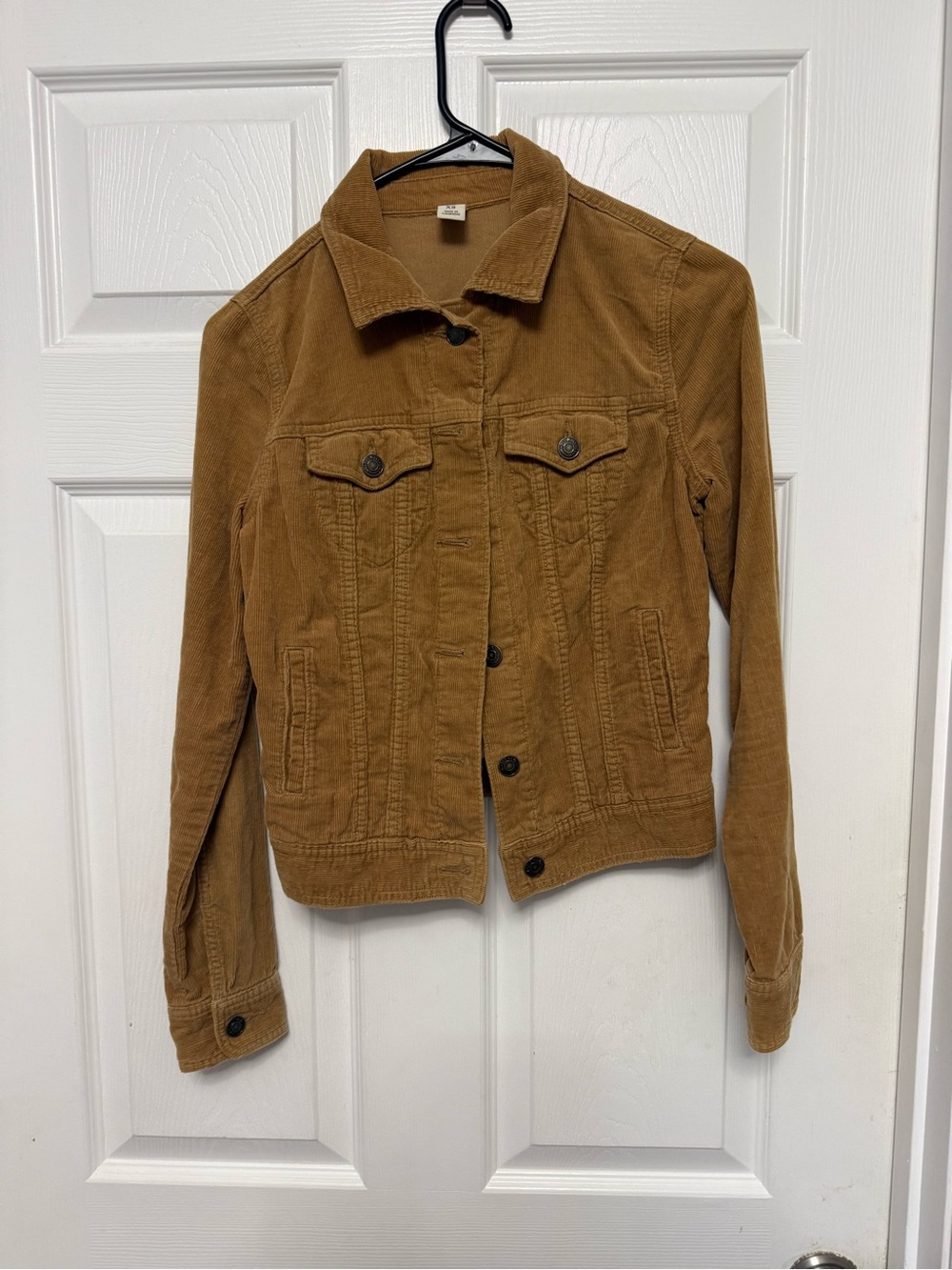 Old Navy Corduroy Jean Jacket in Camel Brown